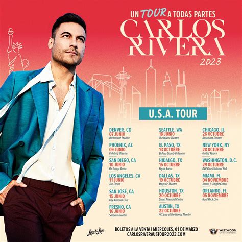 carlos rivera tour 2023